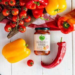 Organic Tomato Sauce with Peppers