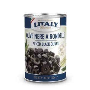 Sliced Black Olives 390/4200 g