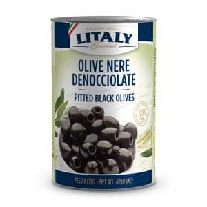 Pitted Black Olives 390/4200 g