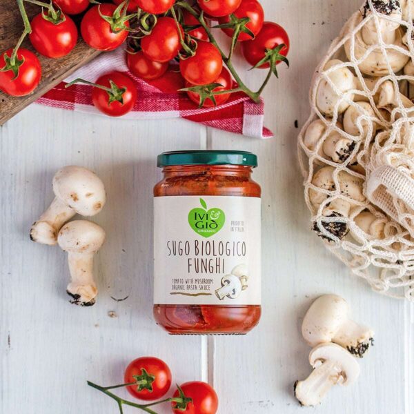 Organic Tomato Sauce with Mushroom